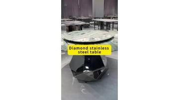 Stainless steel Diamond table