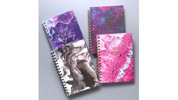 spiral notebook