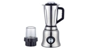 1.5L Stainless Steel Blade Blender with Knob Control for Smoothies and Juicing1