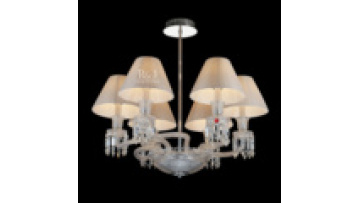 European Style Luxury 6 Light Baccarat Chandelier with K9 Crystal Shades - Made in China1