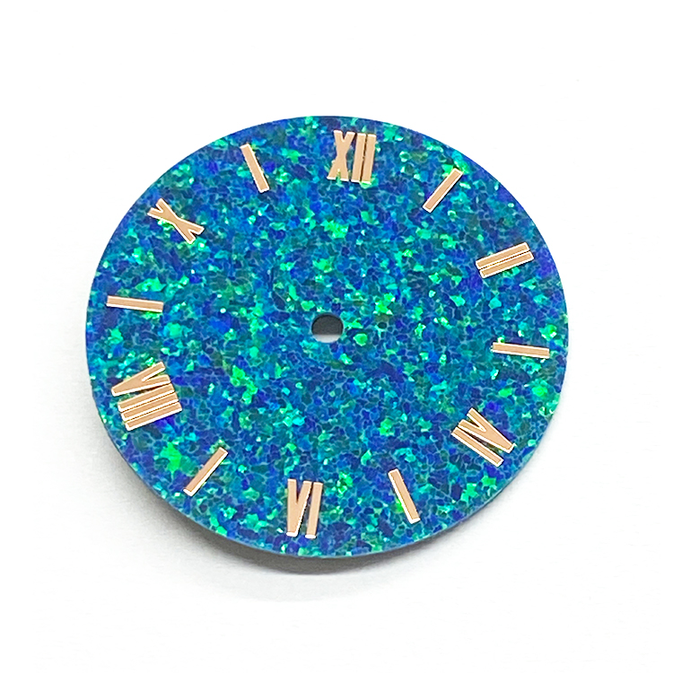 synthetic opal watch dial 