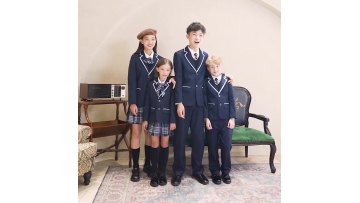 AOSHI School uniform primary school uniforms navy school uniform design1