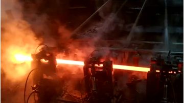 Seamless pipe piercer.mp4