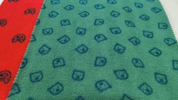 Customized Color Good Design Recycle 100% Polyester Weft Knitted Aop Polar Fleece Fabric for Coat Home Textile1