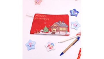 Pencil Case Multifunctional Zipper Pencil Bag Stationery Pouch Custom Canvas Pencil Case for Kids1
