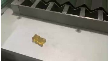 Automatic granule counting soft jelly gummy candy bottle filling machine supplier1