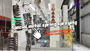 Joihey's customer case--- Special metal spring spraying
