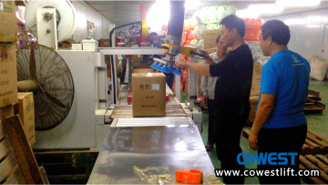 One-handed type Handling for cartons Vacuum tube l