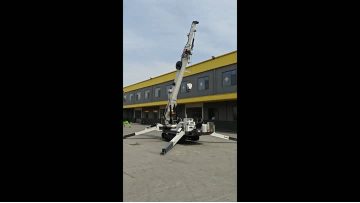 Crawler Spider Crane 8 Ton with Extendable Jib