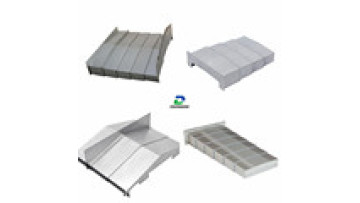 High quality cnc machine steel protective cover telescopic steel cover1