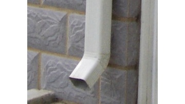 downspout and individual bending
