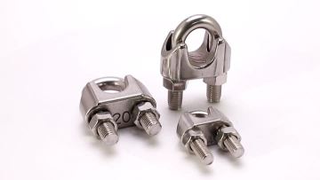 Stainless steel rope clip