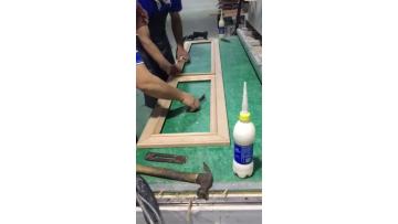wooden door assembly