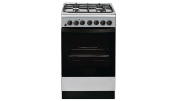 Silver Double Oven Gas Cookers
