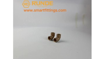 end feed bronze elbow