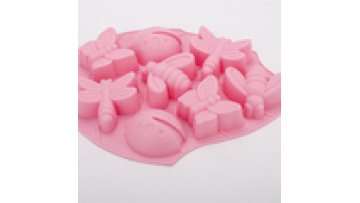 LD-B0003 Food grade cartoon animal shapes silicone mold for baking decorating tools set1