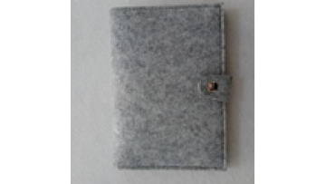 China supply wool felt card wallet with customized logo1