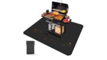 Factory price Fiber Glass Fireproof Fire Pit Ember Mat For Grass Outdoor Fire Pit Mat for Cooking\Baking\BBQ Floor Protect Mat1