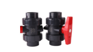 China Manufacturers UPVC Industrial Ball Valve Double True Union Ball Valve1