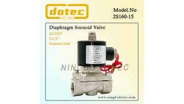 2S160-15 Stainless Steel Solenoid Valve