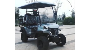The new 2-seater golf cart with reverse 2 seats is high-end, atmospheric and stylish, giving customers a comfortable driving experience.