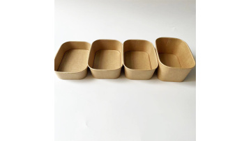 Kraft paper tray 