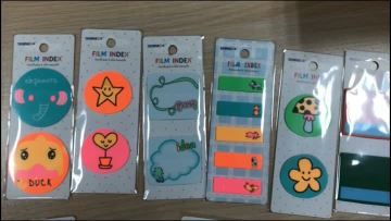 PET printed sticky notes