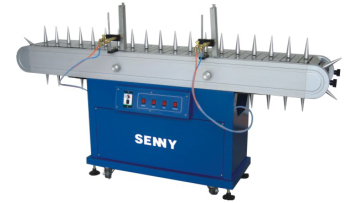 Semi-automatic flame treating