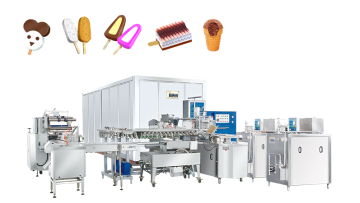 ice cream extrusion machine video 