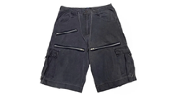 Street Wear High Quality Custom Mens Zipper 100% Twill Cotton Washed Denim Shorts Men1
