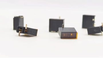 2.54mm Pitch Female header Connector Single Row SMT H5.0mm 1*2P