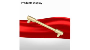 SVA-B186D Brass Glass to Glass Shower Door Support Stabilizer Bars