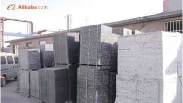 Production of black and white glass fiber brick machine pallets