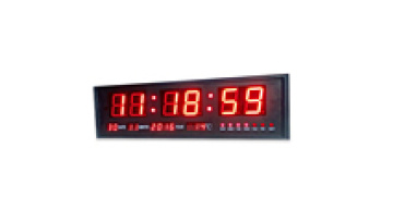 Customizable 3-Inch 6-Digit LED Clock for Calls, Conferences, and Countdowns1
