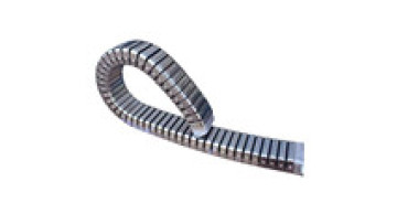 304 Stainless steel cable towing chain bridge type used for CNC machine tool protection.1