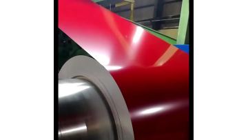 Color coating roll