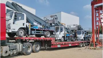23 meter high-altitude work vehicle for export