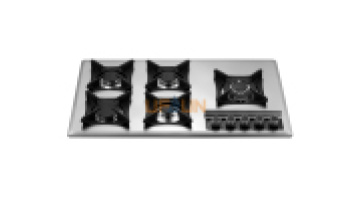 Wholesale Heavy Cast Iron Burner Can Use apartments with CE certificate built-in gas hob 5 gas burners Portable  Gas Stove1