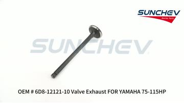 6D8-12121-10 Valve Exhaust 