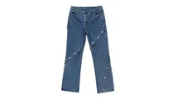 Oem Custom Logo Denim Trousers High Quality Streetwear Jogger Pant Men Jeans Flared Sweatpants1
