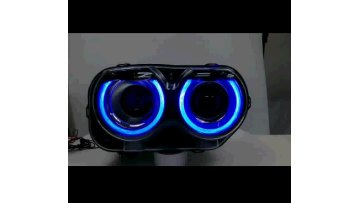 Wholesale Price Colorful Headlight for Dodge Challenger 2015-2019 RGB LED Head Lamp1