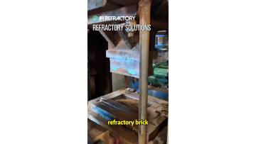 Refractory brick production
