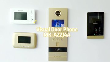 Outdoor Waterproof Wired Video Door Phone Audio Visual Intercom Security System For Apartment1