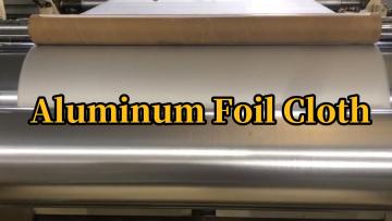 Anti-heat radiation insulation aluminum foil cloth
