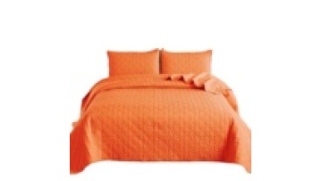 Soft Touch Luxury Embroidery Quilted Bedspread1