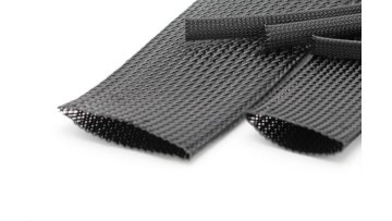 Good Quality high temperature stability excellent softness PPS braided expandable cable sleeve1
