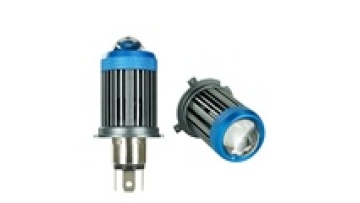 Super Bright 18w Cob Led Motorcycle Headlight High Low Beam Light 3500lm White 8-80v Motorbike Head Lamp Bulb H4 P15d Ba20d1
