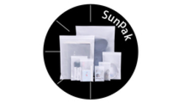 frosted zip seal ziplock plastic bikini bag waterproof eva zipper plastic saco clothing ziplock packaging bags for clothes1