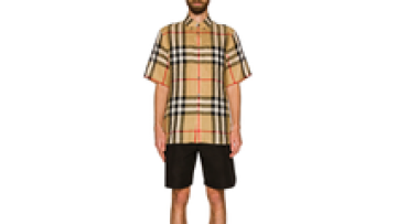 Custom Mens Short Sleeve Button Down Plaid Flannel Shirt for Men Stretchy Shirts1