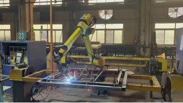 Robot arm welding